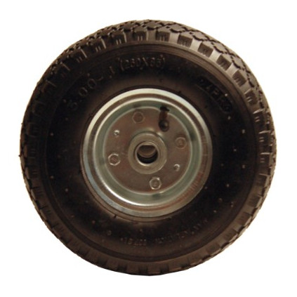 Luftgummihjul 3,00×4" til tralle 250 kg, HOME IT