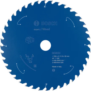 BOSCH SIRKELSAGBLAD EXPERT WOOD ACCU 254X2,1/1,6X30 40T