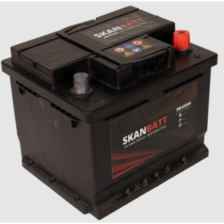 SKANBATT Fritidsbatteri 12V 45AH 400CCA (207x175x175/175mm) +høyre