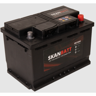 SKANBATT Fritidsbatteri 12V 74AH 680CCA (278x175x190/190mm) +høyre