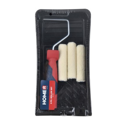 HOME It malerrulle med 2 ekstra ruller i mohair 10 cm