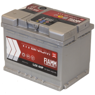 Fiamm Titanium L2X 60P 60Ah 540A L242 H190 +V