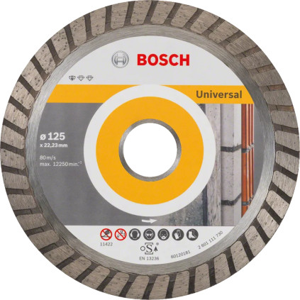 BOSCH DIAMANTSKIVE PROF UNIVIVERSAL 125X22,23MM
