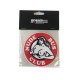 Klistremerke Nude bus club 10cm