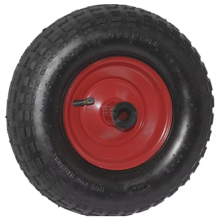 Trillebårhjul m/slange 4,00x6 Ø20mm 11G/166446. Fiskars