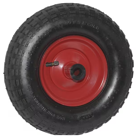 Trillebårhjul m/slange 4,00x6 Ø20mm 11G/166446. Fiskars