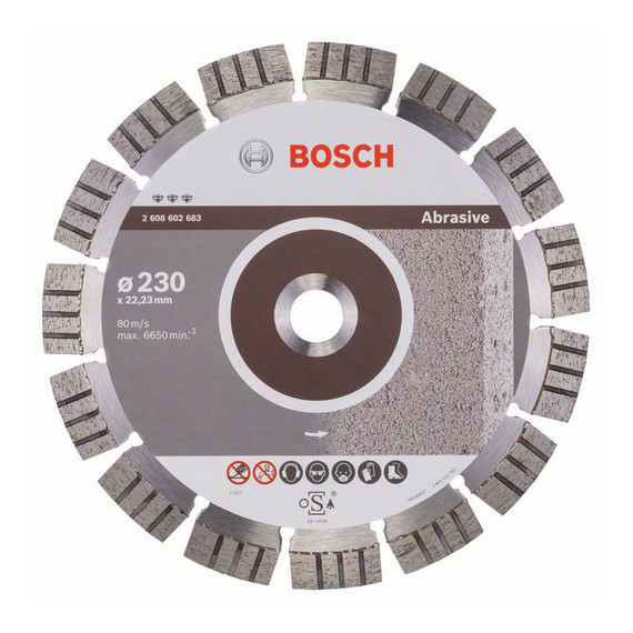 BOSCH DIAMANTSKIVE BEST ABRASIVE 230X22,23MM