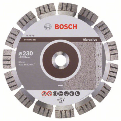 BOSCH DIAMANTSKIVE BEST ABRASIVE 230X22,23MM