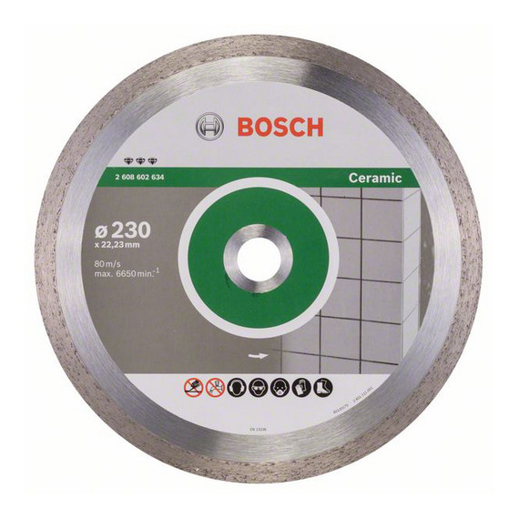 BOSCH DIAMANTSKIVE BEST CERAMIC 230X22,23MM
