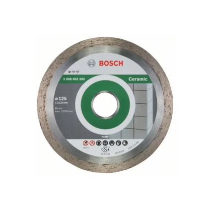BOSCH DIAMANTSKIVE STD CERAMIC 125X22,23MM