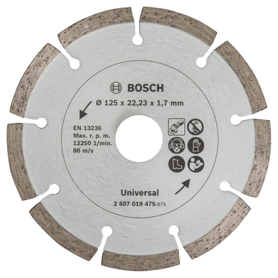 BOSCH DIAMANTSKIVE UNIVERSAL PL 125X2,1X22,23MM