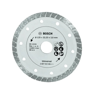BOSCH DIAMANTSKIVE UNIVERSAL TURBO 125X2X22,23MM
