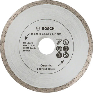 BOSCH DIAMANTSKIVE FLISER / CERAMIC 125X1,7X22,23MM