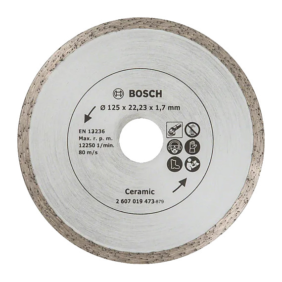 BOSCH DIAMANTSKIVE FLISER / CERAMIC 125X1,7X22,23MM