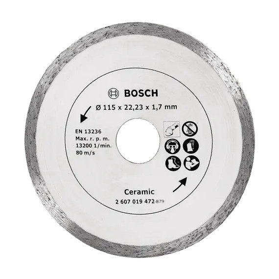 BOSCH DIAMANTSKIVE FLISER / CERAMIC 115X1,7X22,23MM