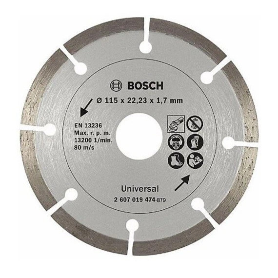 BOSCH DIAMANTSKIVE UNIVERSAL PL 115X22,23MM