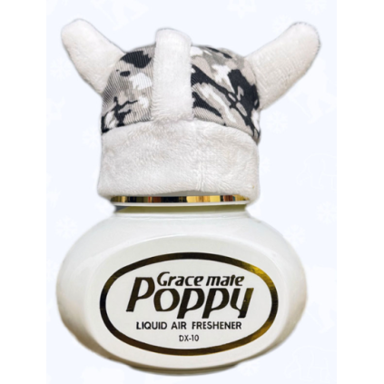 POPPY LUE DANSK PLYSJ GRÅ