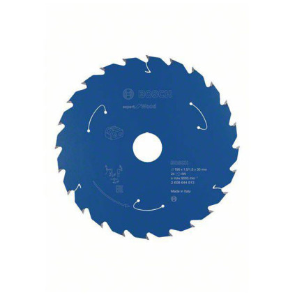 BOSCH SIRKELSAGBLAD EXPERT WOOD ACCU 190X30X1,5/1 24T