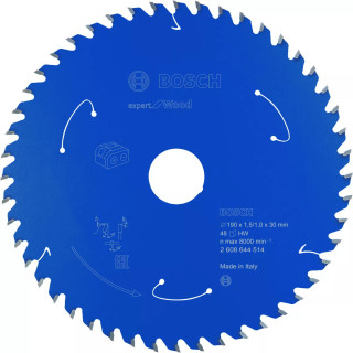 BOSCH SIRKELSAGBLAD EXPERT WOOD ACCU 190X30X1,5/1 48T