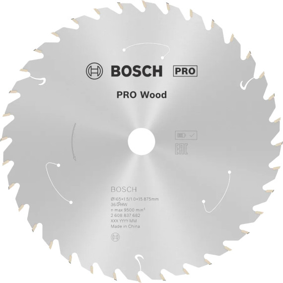 BOSCH SIRKELSAGBLAD  PRO WOOD Ø 190X30X1,6/1,1 48T
