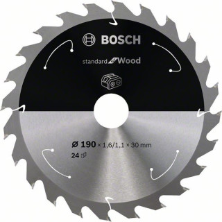 BOSCH SIRKELSAGBLAD  PRO WOOD Ø 190X30X1,6/1,1 24T