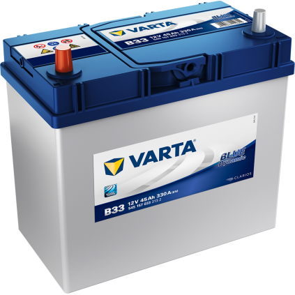 Varta Blue Dynamic B33 330A 45Ah +V