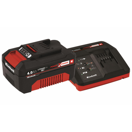 Einhell 18V 4,0Ah PXC lader og batteri