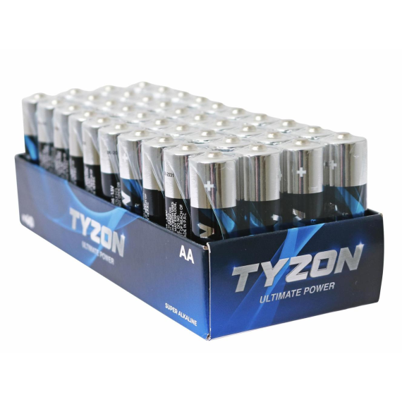 Tyzon alkaliske AA-batterier 40-pk