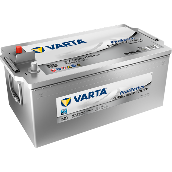 Varta Super HD Silver N9 1150A 225Ah