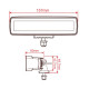 ARBEIDSLYS M/VARSELLYS 30W 2880LM FLOOD LIGHTSTORM