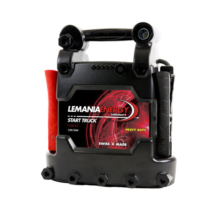 Startbooster Proff 12/24V 5000A, LEMANIA