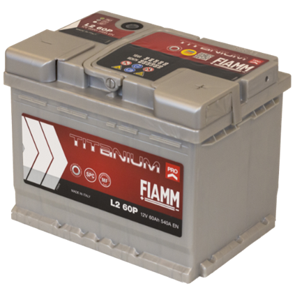 Fiamm Titanium L2 60P 60Ah 540A L242 H190