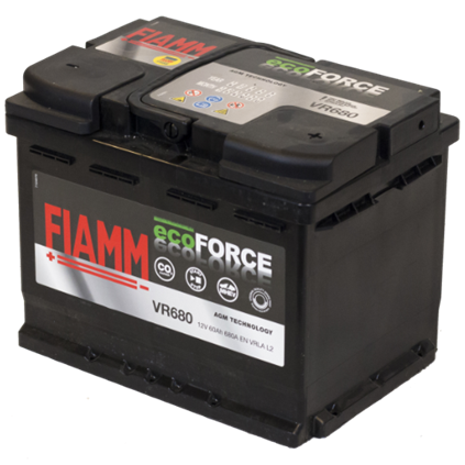 Fiamm eco Force AGM VR680 60Ah 680A L242 H190