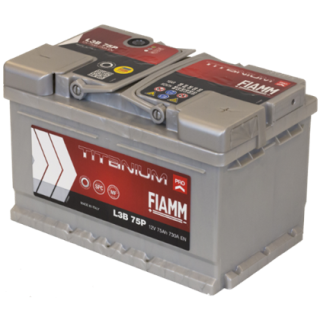 Fiamm Titanium L3B 75P 75Ah 730A L278 H175