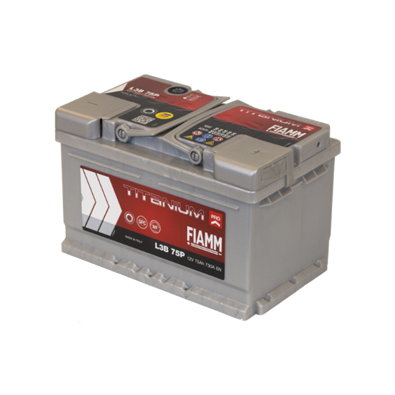 Fiamm Titanium L3B 75P 75Ah 730A L278 H175