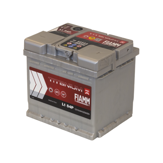 Fiamm Titanium L1 54P 54Ah 520A L207 H190