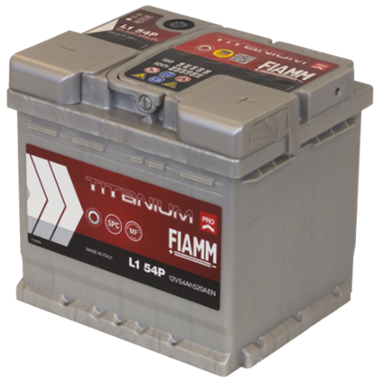 Fiamm Titanium L1 54P 54Ah 520A L207 H190