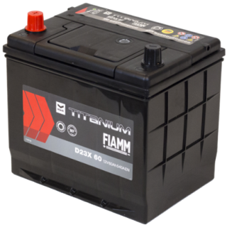 Fiamm Titanium D23X 60 60Ah 540A L230 H220 +V