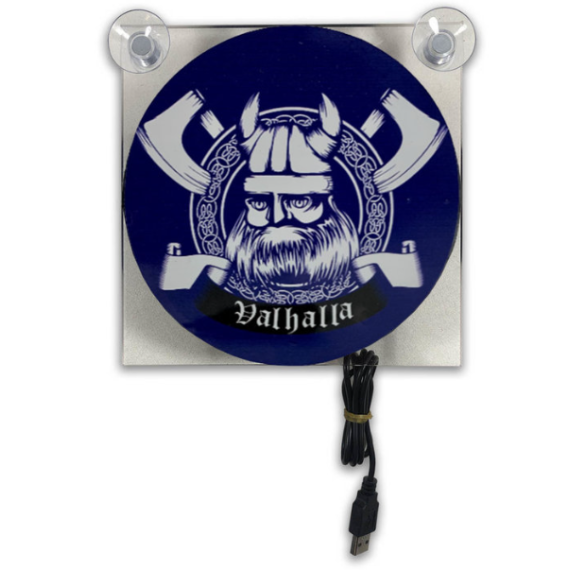 Light box USB Viking Valhalla 17 x 17 cm