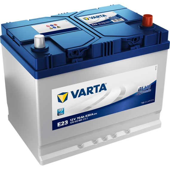 Varta Blue Dynamic E23 630A 70Ah