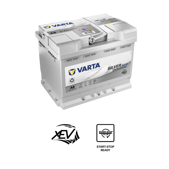 VARTA Silver Dynamic AGM A8 60AH 680A