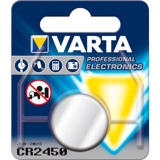 VARTA CR2450 KNAPPCELLEBATTERI