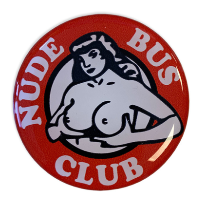 Klistremerke 3D Nude bus club