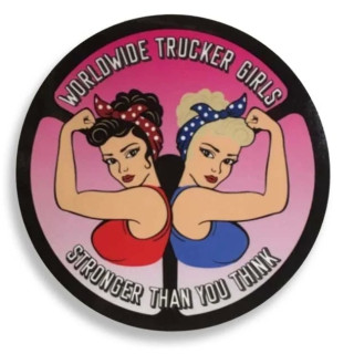 KLISTREMERKE Worldwide Trucker Girls