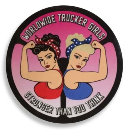 KLISTREMERKE Worldwide Trucker Girls